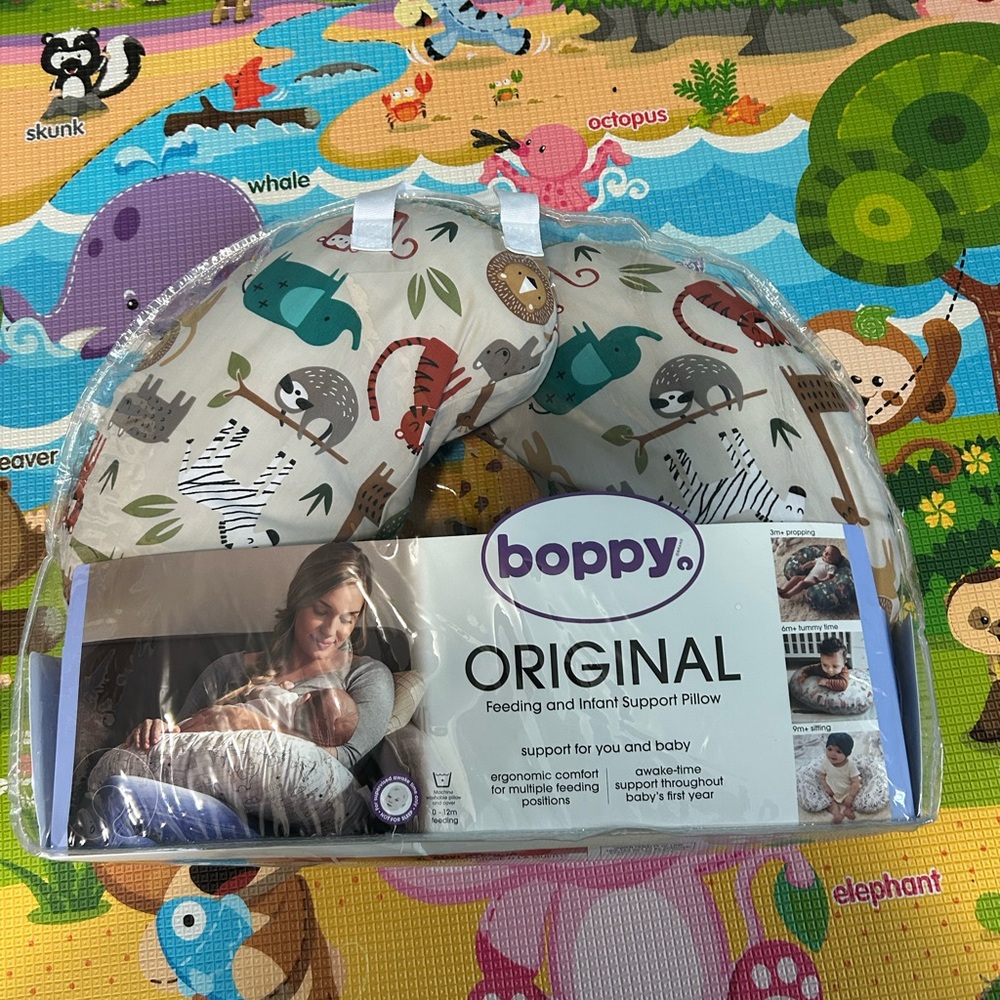Safari Themed Boppy Pillow